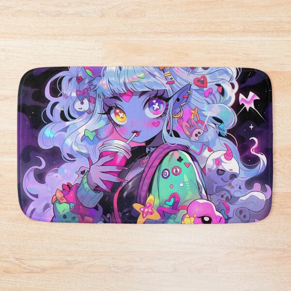 Item preview, Kawaii Cosmic Dreamer Anime Girl designed and sold by bubblegoth.