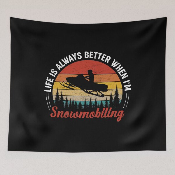 Item preview, Braaap Snowmobiling Funny Snowmobiles design to fans rider winter designed and sold by PrintOfi.