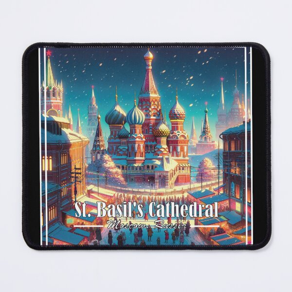 Item preview, Frosty Kremlin Nights designed and sold by Era-of-Traveler.