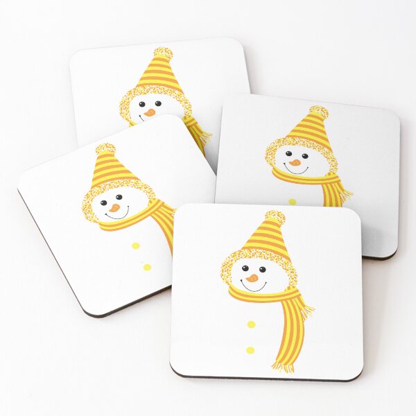 Item preview, Maverique Pride Snowman Snowperson Yellow White Orange designed and sold by JoyfulJen.