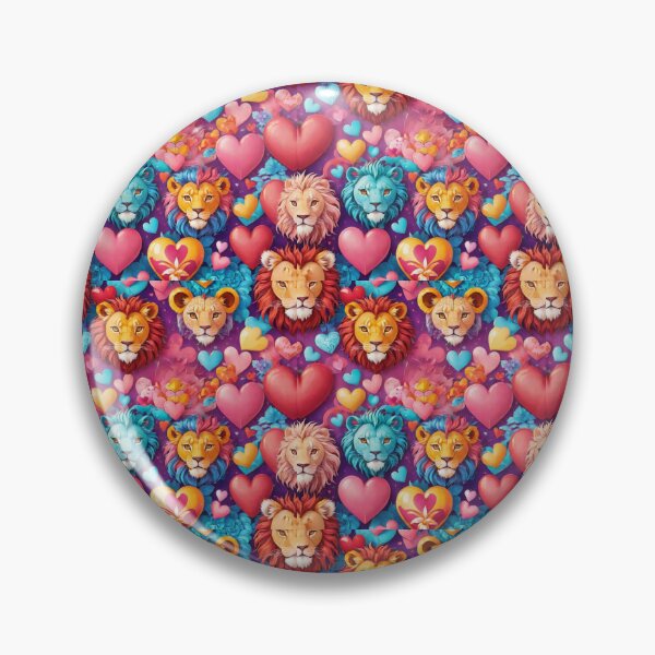 Item preview, Lion Love Heart designed and sold by BotunPeony.