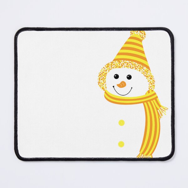 Item preview, Maverique Pride Snowman Snowperson Yellow White Orange designed and sold by JoyfulJen.