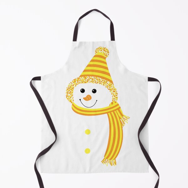 Item preview, Maverique Pride Snowman Snowperson Yellow White Orange designed and sold by JoyfulJen.