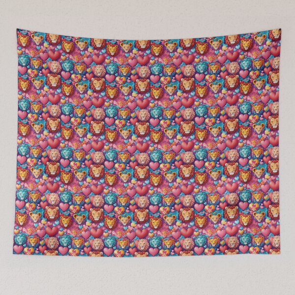 Item preview, Lion Love Heart designed and sold by BotunPeony.