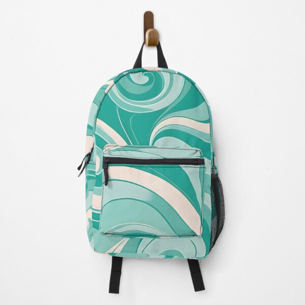 Item preview, Mid-century modern, Fluid Shapes, Aqua #2 designed and sold by Prints and Lifestyle.