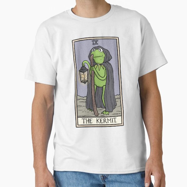 Vista previa del artículo con la obra «El Tarot Kermit», diseñado y vendido por Jewelia Howard.