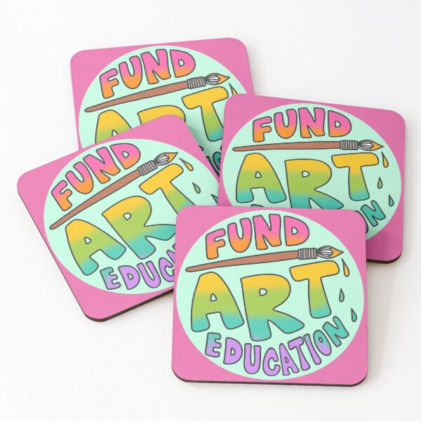 Item preview, Fund Art Education designed and sold by OctagonGlasses.