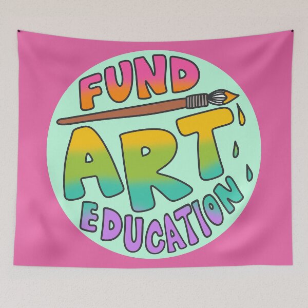 Item preview, Fund Art Education designed and sold by OctagonGlasses.
