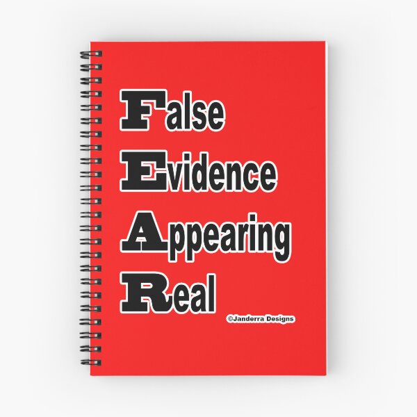 Item preview, Red Fear - False Evidence Appearing Real designed and sold by JanderraDesigns.