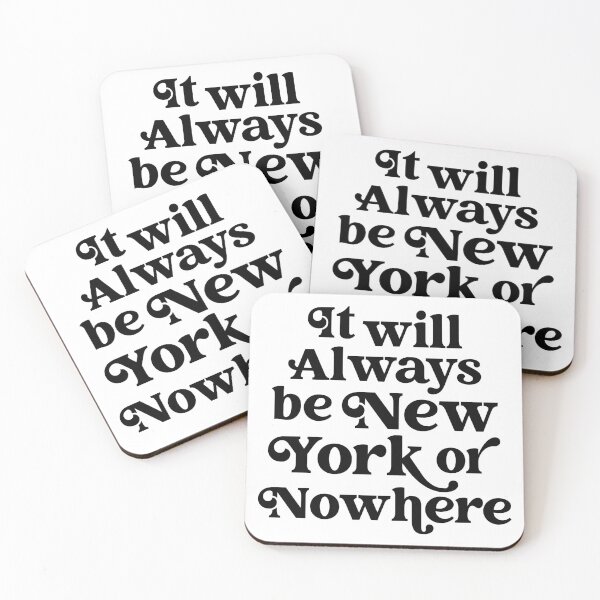 Item preview, It will Always be New York or Nowhere designed and sold by hcohen2000.