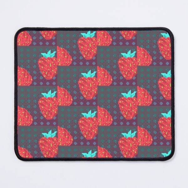 Item preview, Weird Pixel Art of Strawberries designed and sold by ZaMothman.