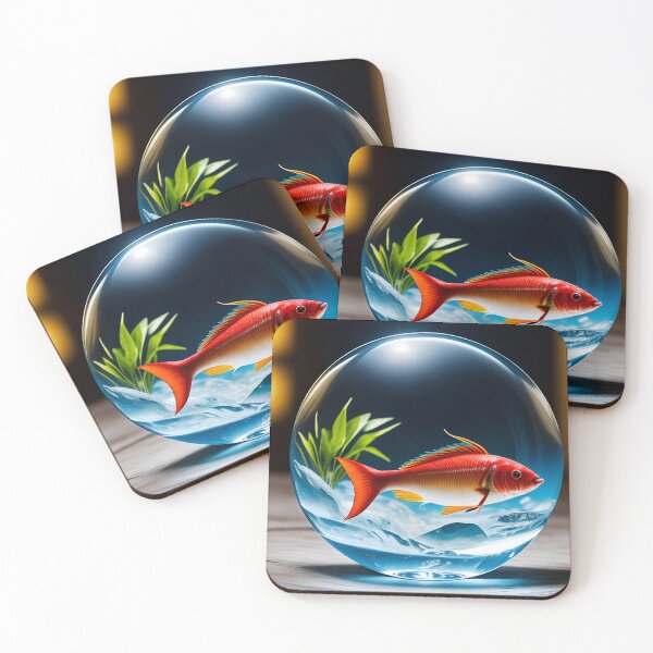 Item preview, A beautiful Fish in a crystal ball designed and sold by Matthew Milner.