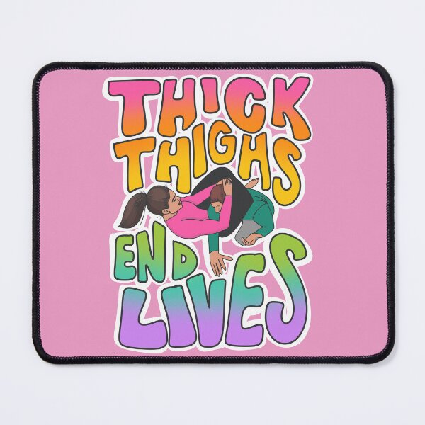 Item preview, Thick Thighs End Lives designed and sold by OctagonGlasses.