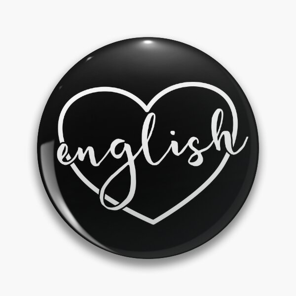 Item preview, English Heart School Writing Reading ESL English Teacher Gear designed and sold by DynamicDesign.