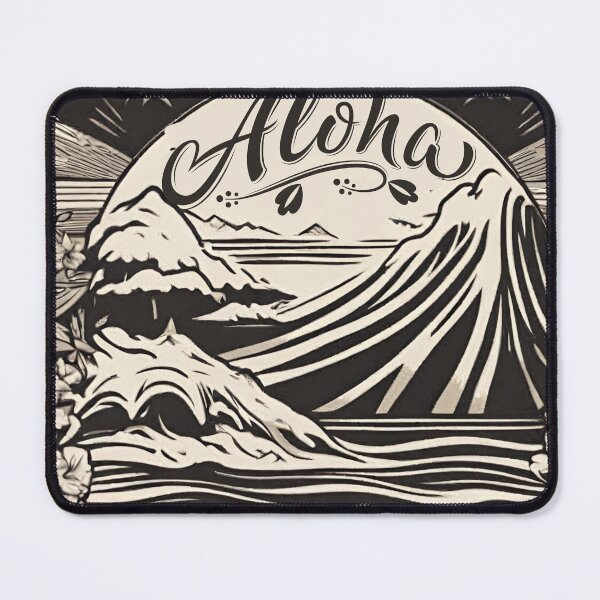 Item preview, Aloha from Hawaii Retro poster designed and sold by CyberArtistOne.