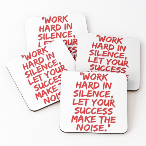 Item preview, Hard work in silence designed and sold by TeeJas.