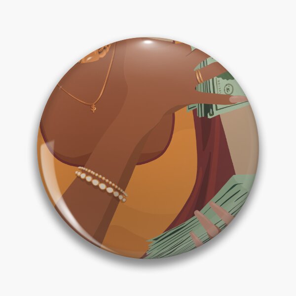 Item preview, Rich Indian Woman Art, Desi Wall Art, Mom Im a Rich Man Art, Powerful South Asian Woman Art, Indian Art, Tamil Girl, Brown Girl with Money designed and sold by RekhaRatnam.