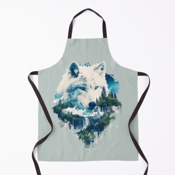Item preview, Arctic Wolf Wilderness designed and sold by CleverboyDsgns.