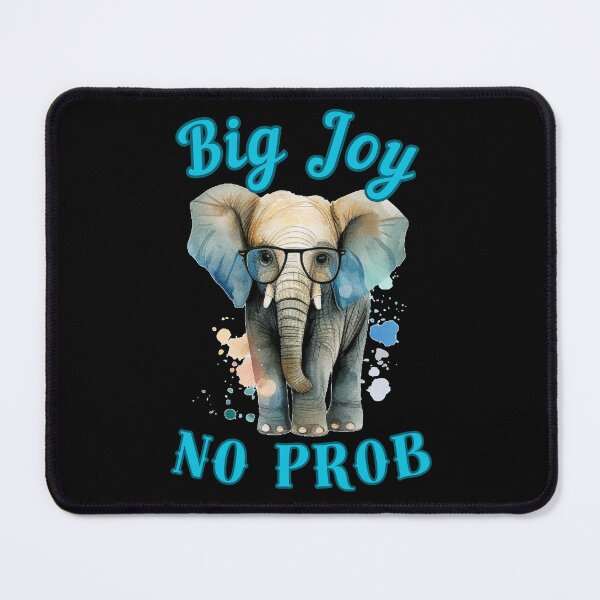 Item preview, Big Joy, No Prob. adorable elephant designed and sold by ElephantVibes.