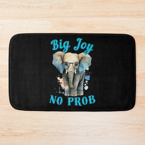 Item preview, Big Joy, No Prob. adorable elephant designed and sold by ElephantVibes.