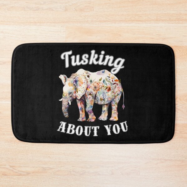 Item preview, Tusking About You designed and sold by ElephantVibes.