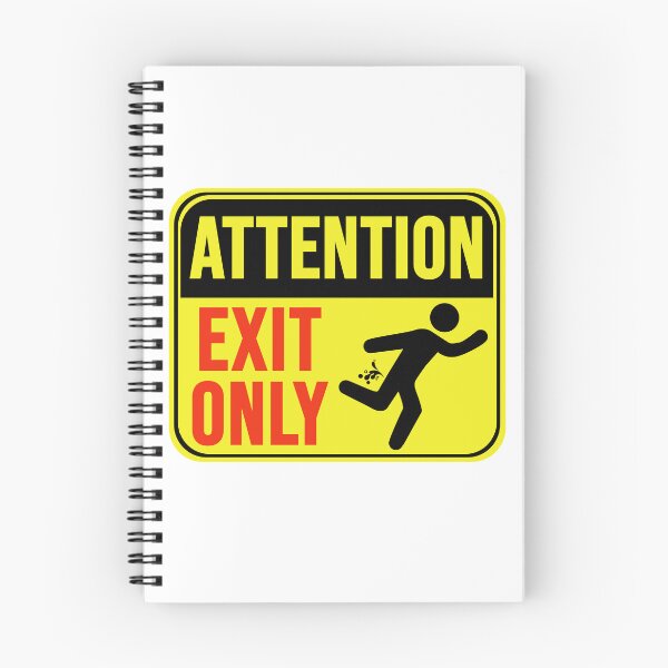 Item preview, Exit Only designed and sold by MarkMySign.