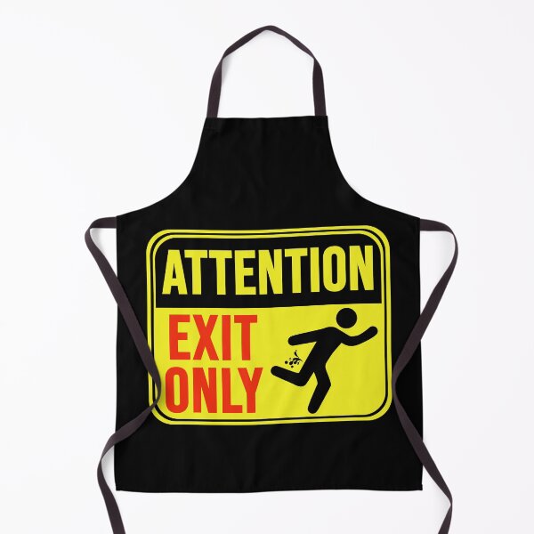 Item preview, Exit Only designed and sold by MarkMySign.