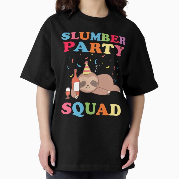 Item preview, Funny Sloth Slumber Party Squad Kids Boy Girls designed and sold by 26funy.