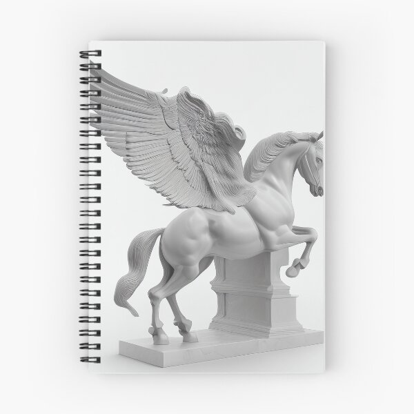 Item preview, White Pegasus Marble Statue designed and sold by AstroRisq.