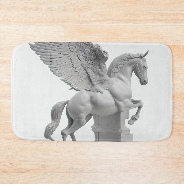 Item preview, White Pegasus Marble Statue designed and sold by AstroRisq.