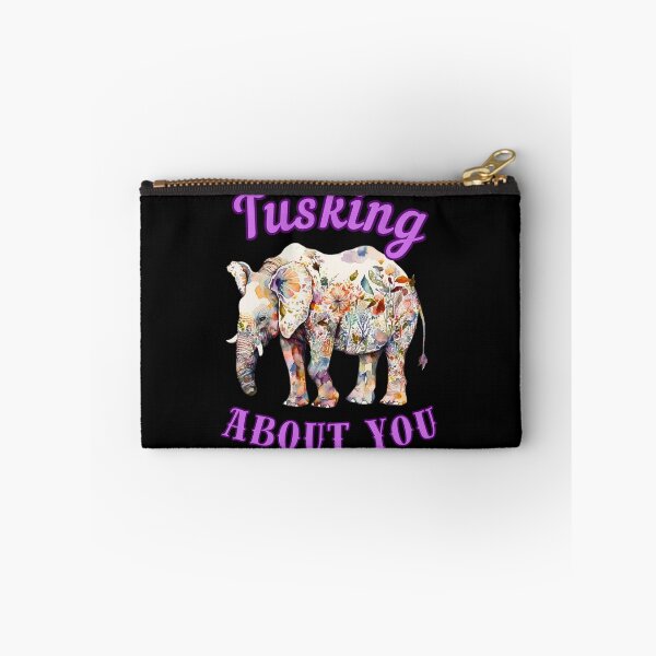 Item preview, Tusking About You. elephant face designed and sold by ElephantVibes.