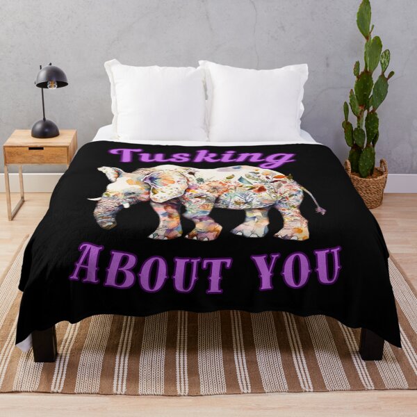 Item preview, Tusking About You. elephant face designed and sold by ElephantVibes.
