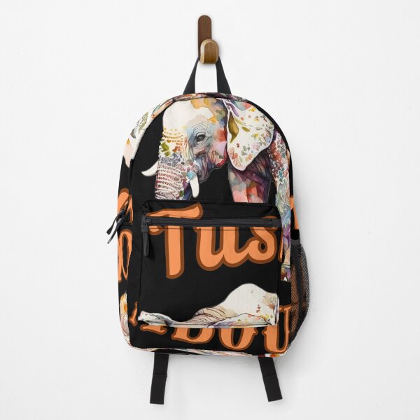 Item preview, Tusking About You. elephant portrait designed and sold by ElephantVibes.