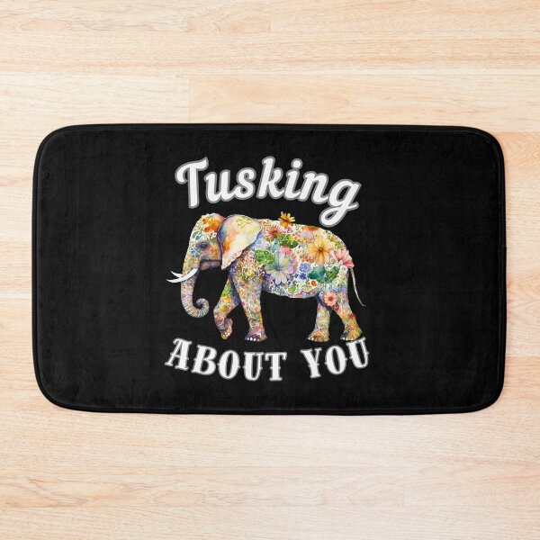 Item preview, Tusking About You. surreal elephant designed and sold by ElephantVibes.