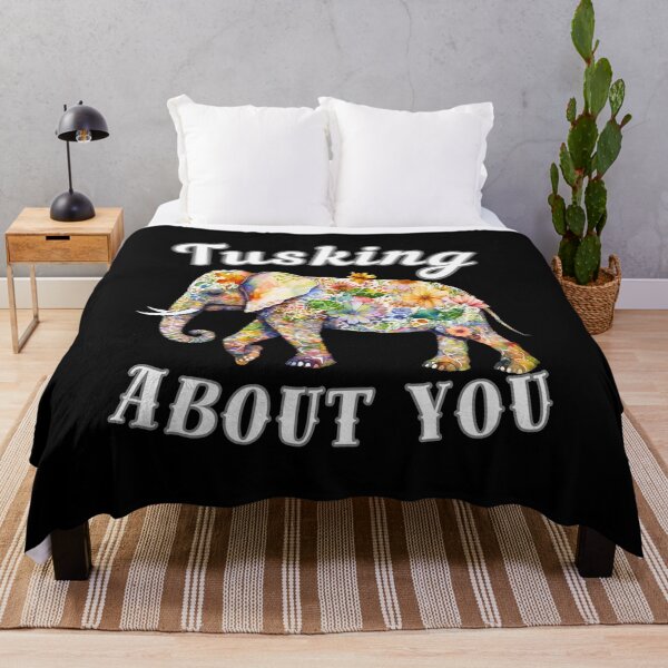 Item preview, Tusking About You. surreal elephant designed and sold by ElephantVibes.