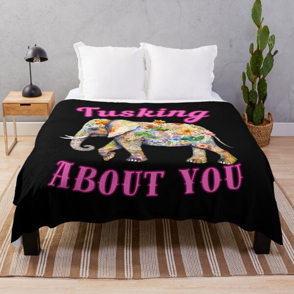 Item preview, Tusking About You. elephant saying designed and sold by ElephantVibes.