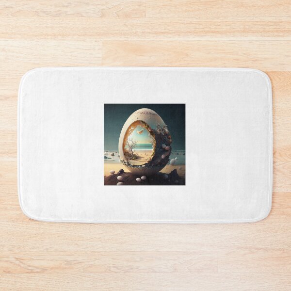 Item preview, "Seaside Serenity: A Tranquil Escape Captured in an Eggshell" designed and sold by hjian8219.
