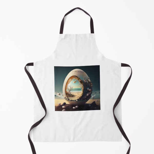 Item preview, "Seaside Serenity: A Tranquil Escape Captured in an Eggshell" designed and sold by hjian8219.