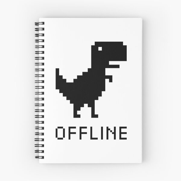 Item preview, T-rex dinosaur no internet offline designed and sold by urantiana.