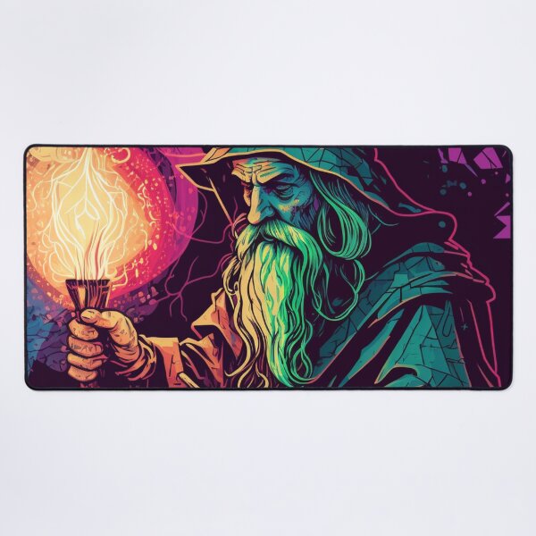 Item preview, Wizard Casting a Spell Pop Art 2 designed and sold by AstroRisq.
