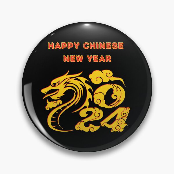 Item preview,  Chinese New Year 2024 in black designed and sold by NexCreation.