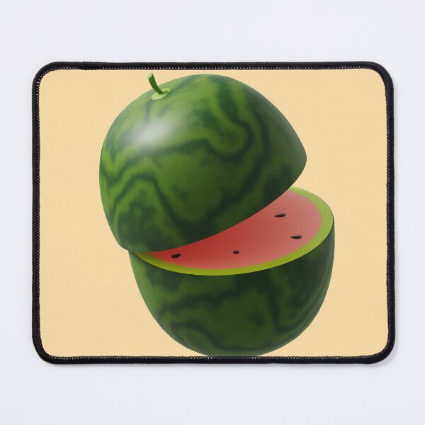 Item preview, "Juicy Delight: 3D Rendered Watermelon Icon Isolated for a Vibrant Splash" designed and sold by hjian8219.