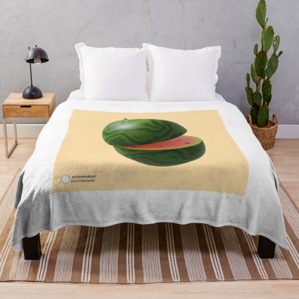 Item preview, "Juicy Delight: 3D Rendered Watermelon Icon Isolated for a Vibrant Splash" designed and sold by hjian8219.