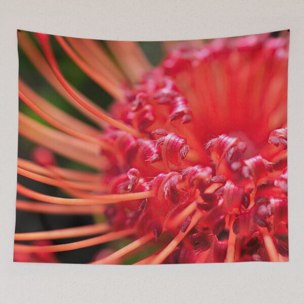 Item preview, Around the Fire in Magenta Pink - Botanical Photography - Original Abstract Fine Art designed and sold by SageFolio.