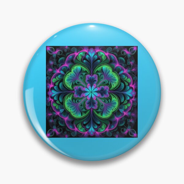 Item preview, Psychadelic Clover 4 designed and sold by TJFD.
