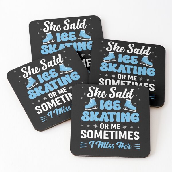 Item preview, Ice Skating Ice Skater Cute Ice Rink Synchronized is Calling designed and sold by PrintOfi.