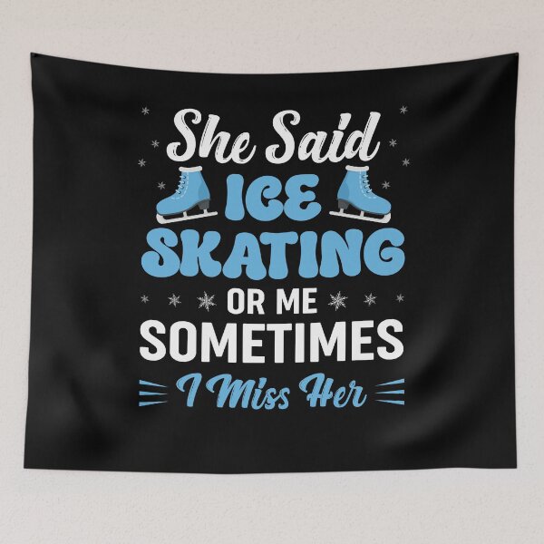 Item preview, Ice Skating Ice Skater Cute Ice Rink Synchronized is Calling designed and sold by PrintOfi.