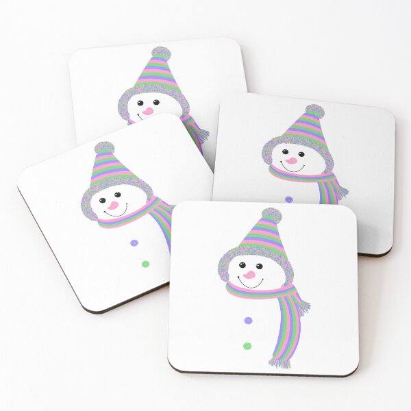 Item preview, Trigender Pride Snowman Snowperson Pink Purple Green designed and sold by JoyfulJen.
