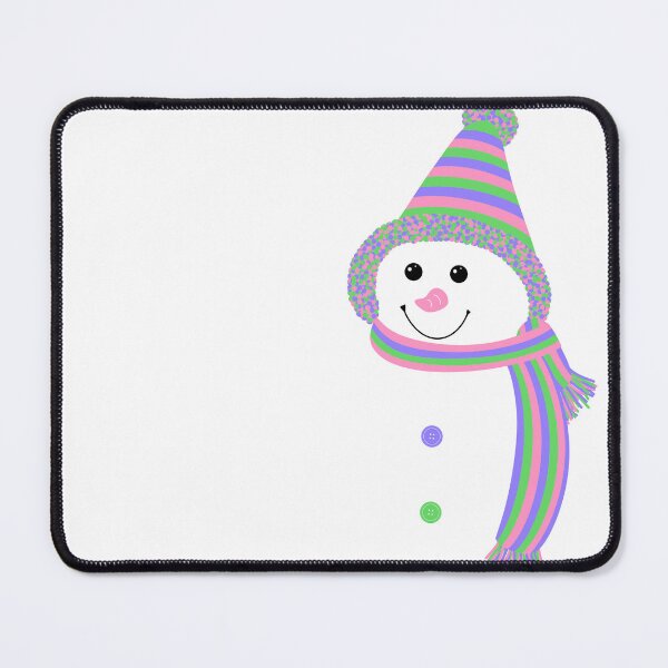 Item preview, Trigender Pride Snowman Snowperson Pink Purple Green designed and sold by JoyfulJen.