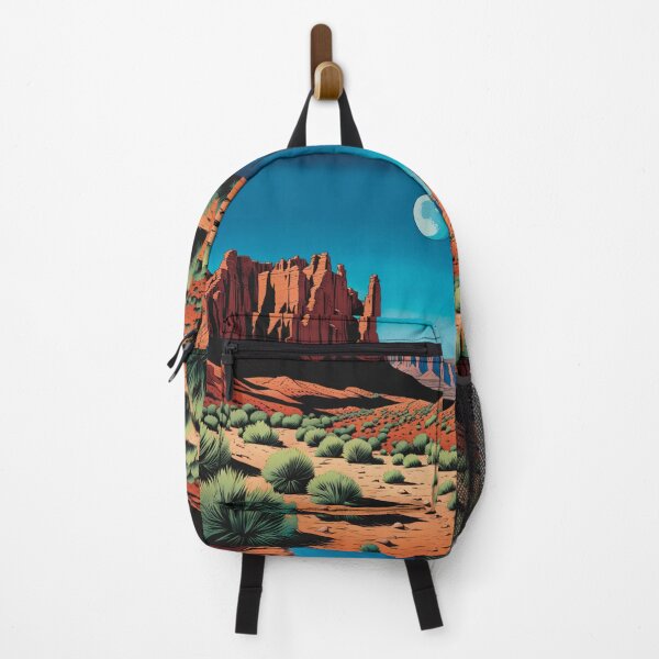 Item preview, Capitol Reef Landscape With Moon designed and sold by Secondearth.